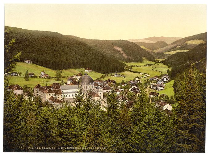 Black Forest from Grossehrz Luisenruhe, Baden, Germany
