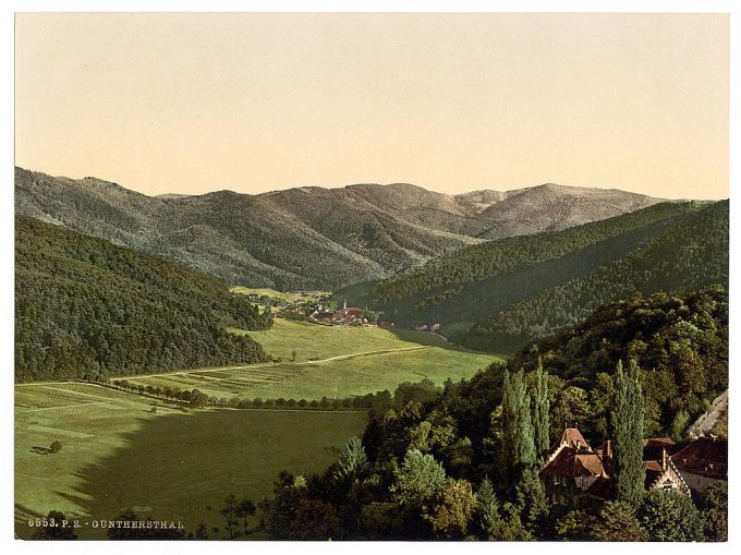 Gunther's Valley, Black Forest, Baden, Germany