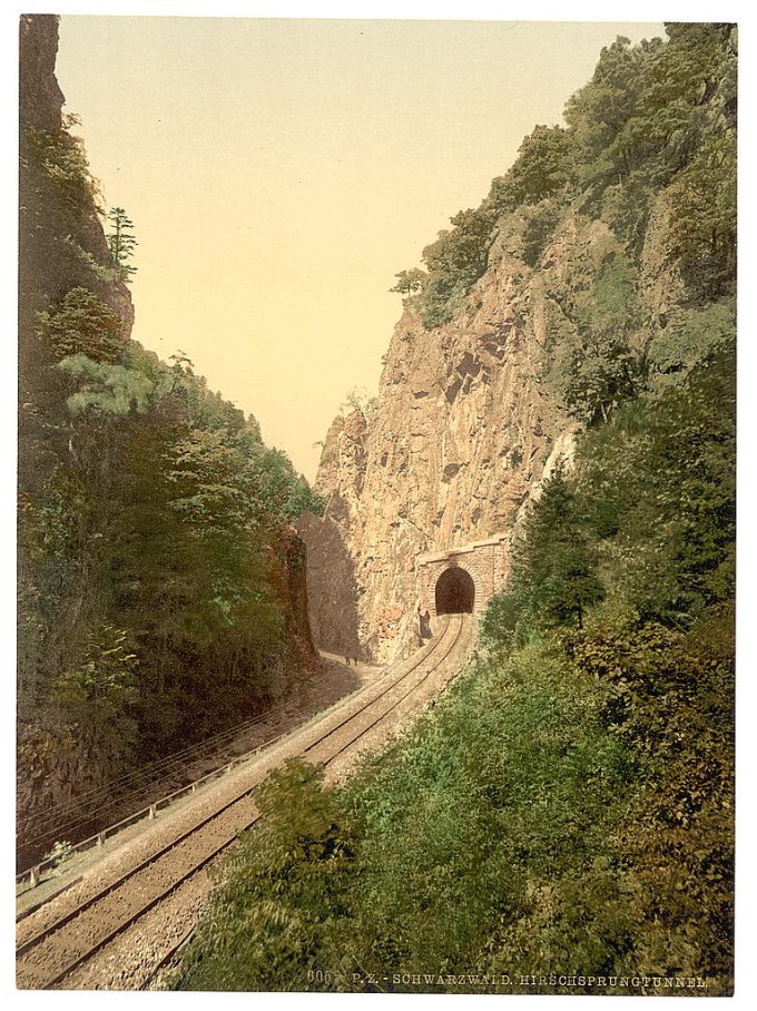 Hirschsprung R'y Tunnel, Black Forest, Baden, Germany