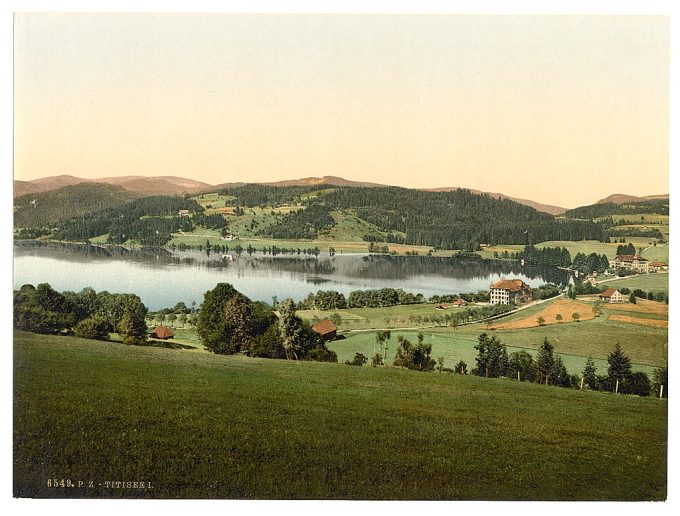 Titisee, general view, Black Forest, Baden, Germany