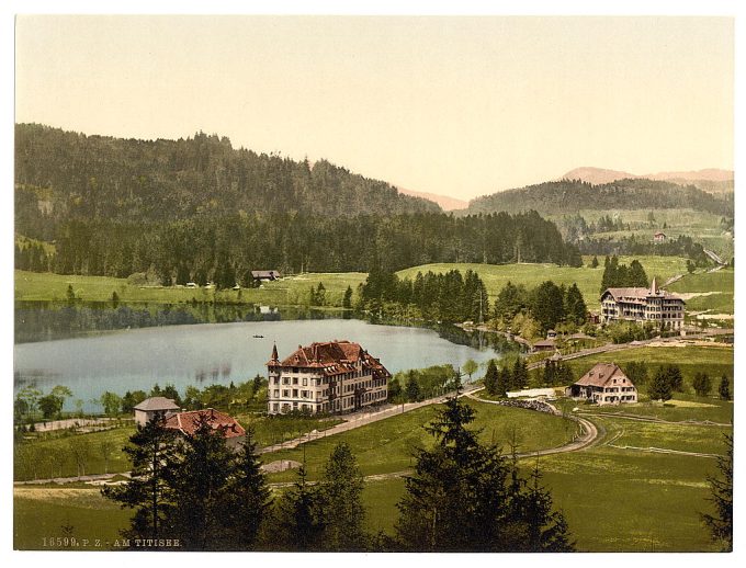 On the lake, Titisee, Black Forest, Baden, Germany