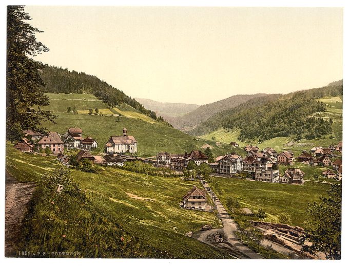 Todtmoos, general view, Black Forest, Baden, Germany