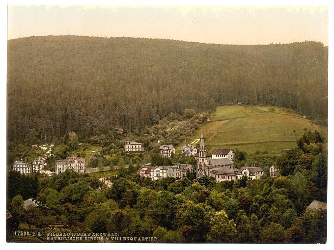 Church, Wildbad, Black Forest, Baden, Germany