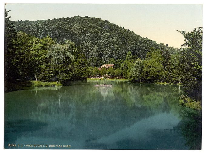 The Waldsee, Freiburg, Baden, Germany