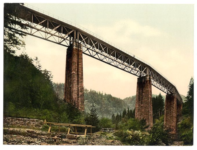 Viaduct over Ravenna Ravine, Hollenthal Railway, Baden, Germany