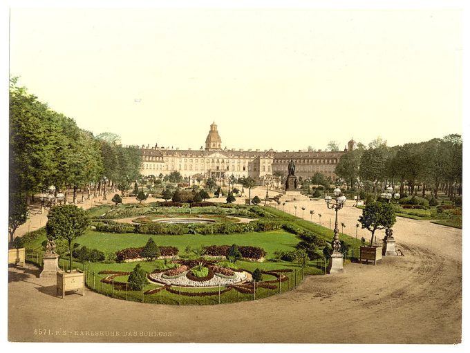 The Castle, Karlsruhe, Baden, Germany