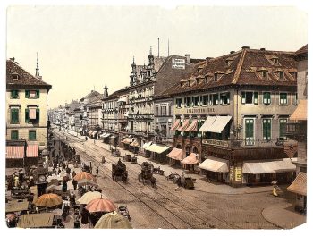 Kaiser Strasse, Karlsruhe, Baden, Germany