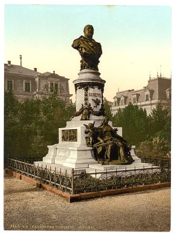 Scheffel's Monument, Karlsruhe, Baden, Germany
