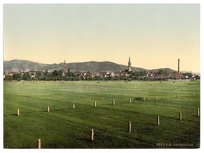 Offenburg, general view, Baden, Germany