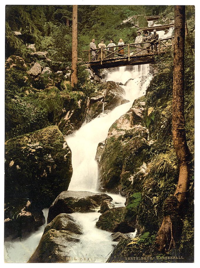 Wasserfall, Gertelbach, Baden, Germany