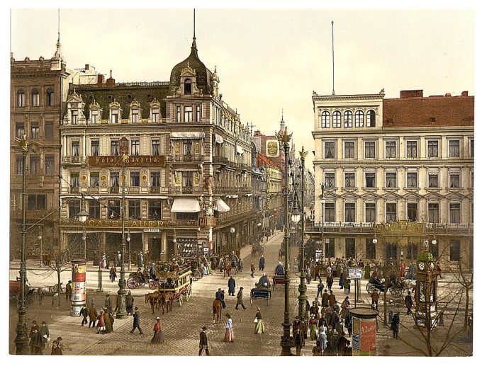 Cafe Bauer, Unter den Linden (Kranzler's Confectionary), Berlin, Germany