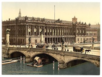 Frederick's Bridge and the Bourse, Berlin, Germany