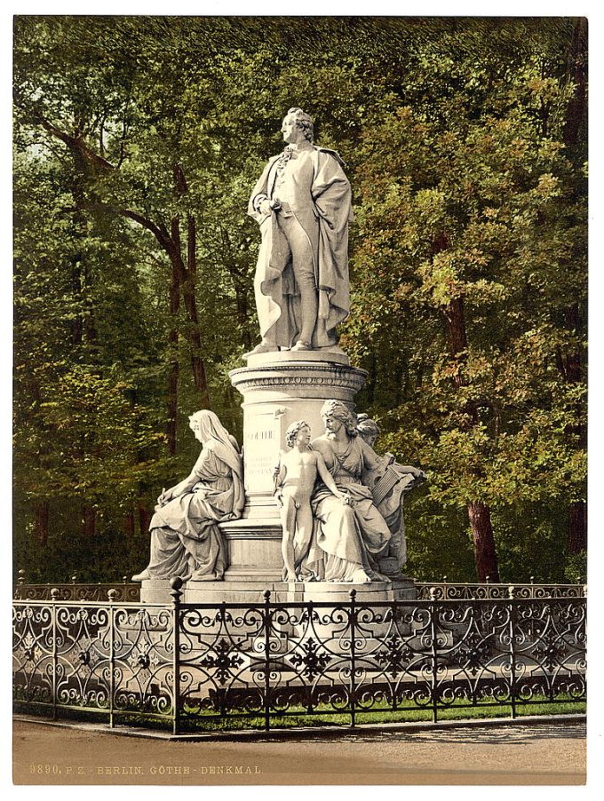 Goethe's Memorial, Berlin, Germany