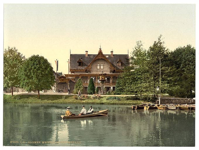 Lake in the Park, Bremen, Germany