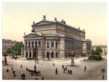 Opera House, Frankfort on Main (i.e. Frankfurt am Main), Germany