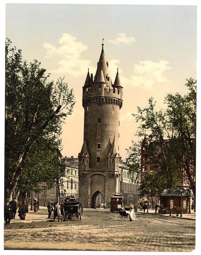 Eschenheimer Gate, Frankfort on Main (i.e. Frankfurt am Main), Germany