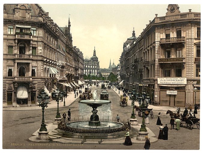 Kaiserstrasse, Frankfort on Main (i.e. Frankfurt am Main), Germany