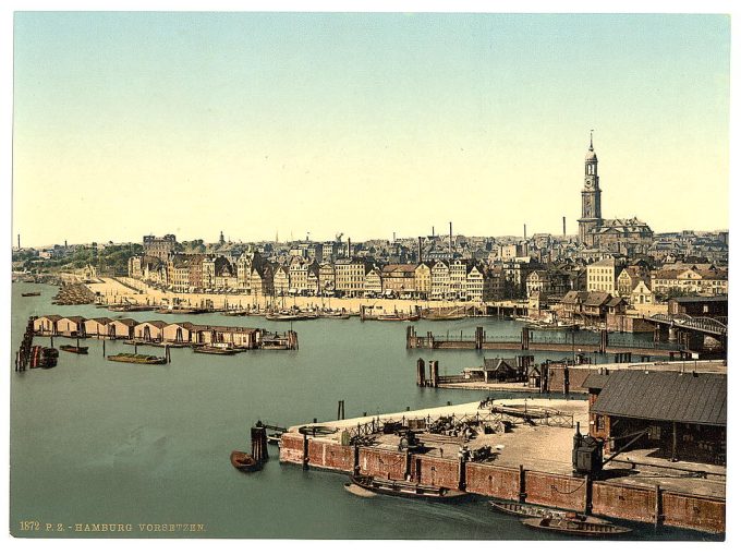 Hamburg from the Watch Tower, Germany