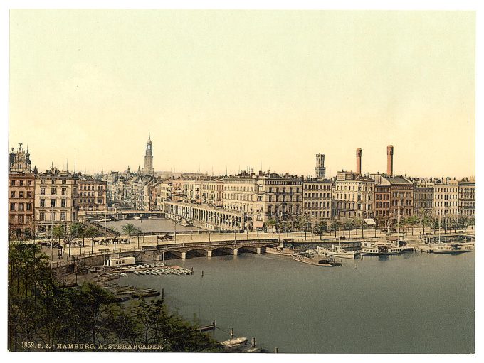 Alster Arcade, Hamburg, Germany