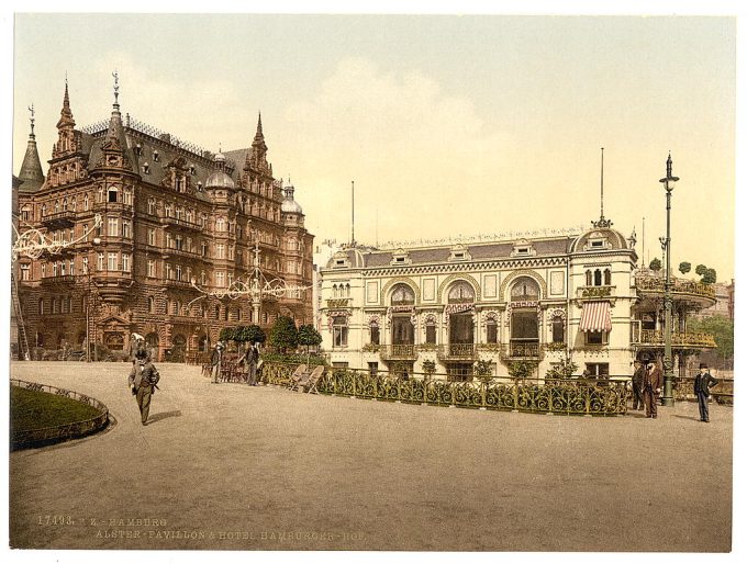 Alster Pavillion and Hotel Hamburg, Hamburg, Germany