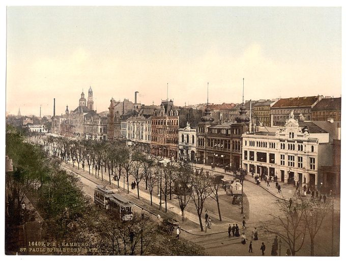 St. Paul Spielbudenplatz, Hamburg, Germany