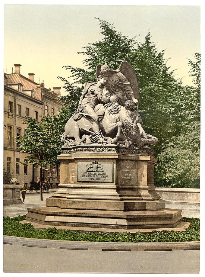 Warriors' Monument, 1870-71, Hamburg, Germany