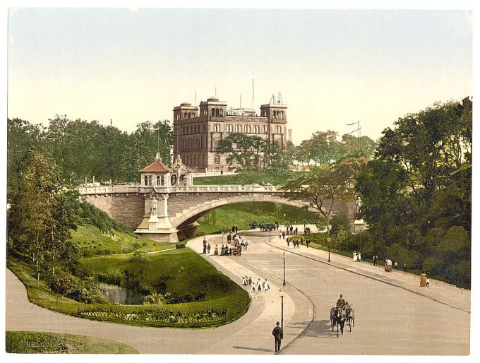 Helgolander Bridge, Hamburg, Germany