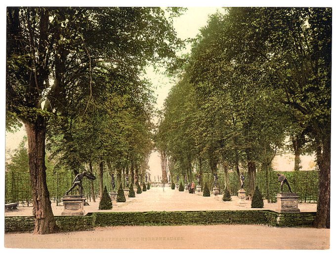 Summer theatre at Herrenhausen, Hanover, Hanover, Germany