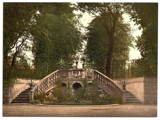 Summer theatre, Terrace Herrenhausen, Hanover, Hanover, Germany