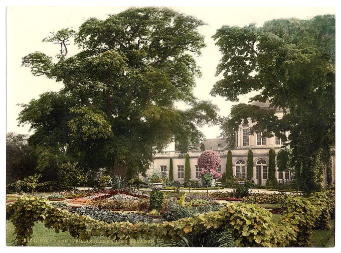 View in Herrenhausen grounds, Hanover, Hanover, Germany