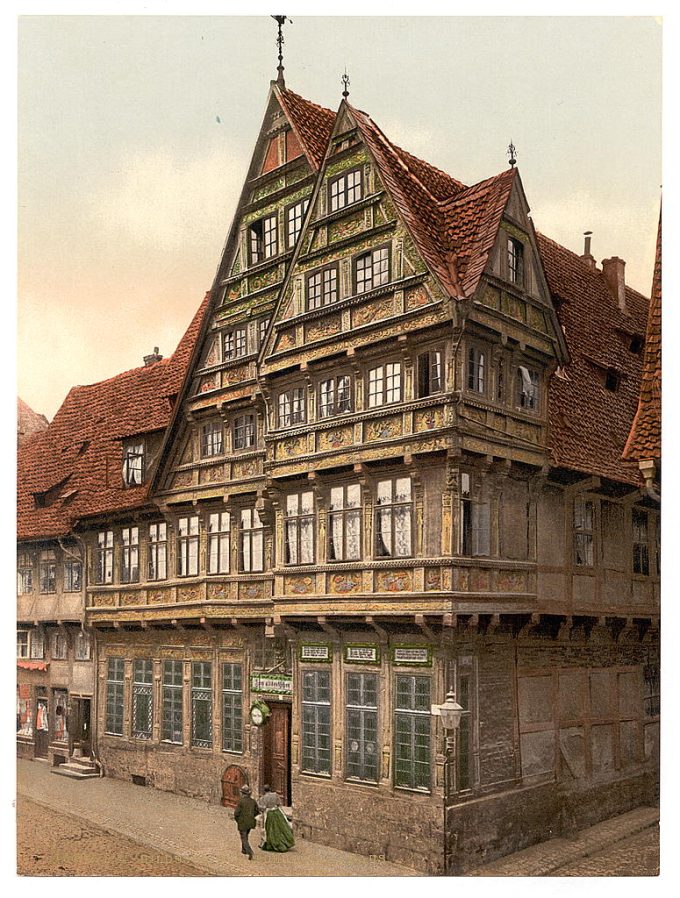 Old house, Hildesheim, Hanover, Germany