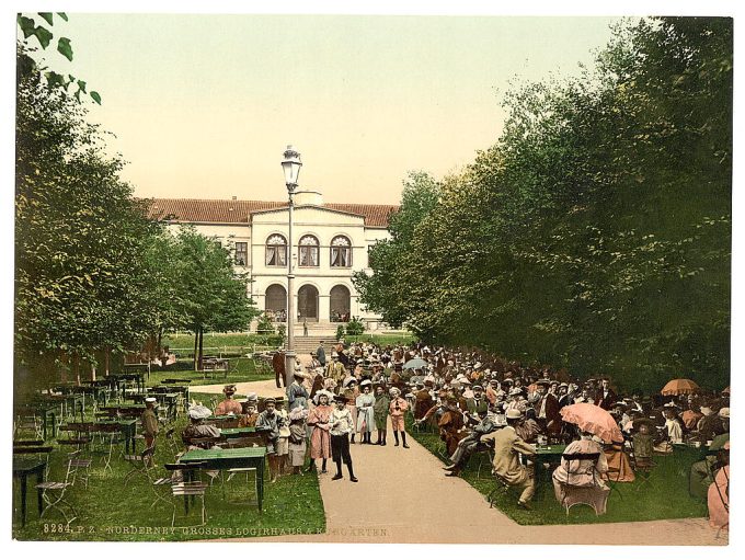 Grand Hotel and Kurgarten, Norderney, Germany