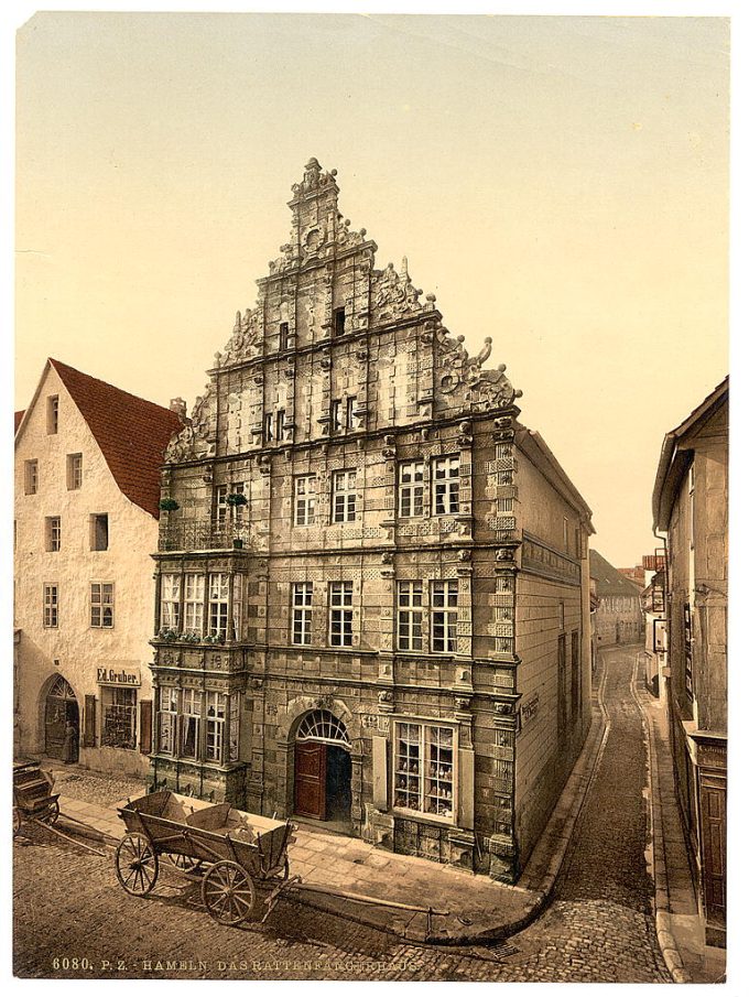 Das Rattenfangerhaus, Hameln, Hanover, Germany