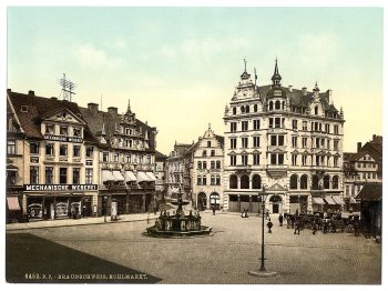 The Kohlmarkt, Brunswick (i.e., Braunschweig), Germany