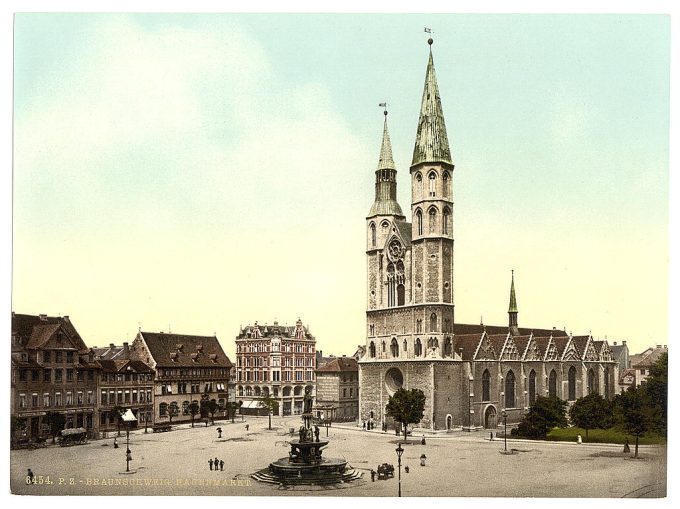 Hagenmarkt, Brunswick (i.e.,Braunschweig), Germany