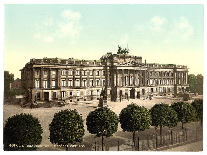 Ducal Castle, Brunswick (i.e., Braunschweig), Germany