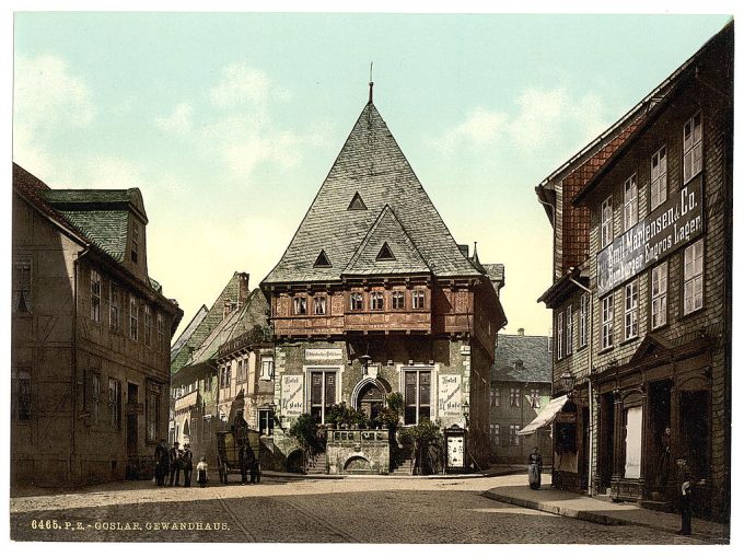 Gewandhaus (Cloth Hall), Goslar, Hartz, Germany