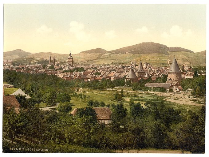 General view, Goslar, Hartz, Germany