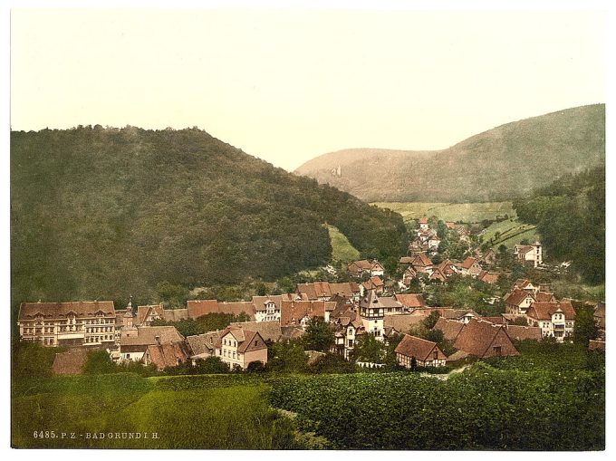 Bath Grund (i.e. Bad Grund), Hartz, Germany