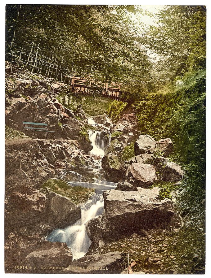 Riefenbachsfall, Harzburg, Hartz, Germany