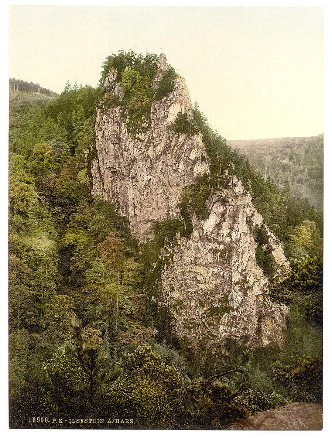 General view, Ilsestein, Hartz, Germany