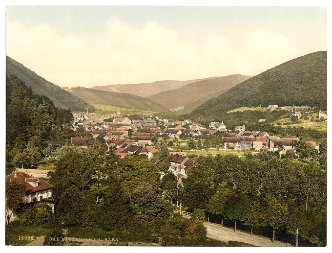 From Eichenkopf, Lauterberg (i.e. Bad Lauterberg), Hartz, Germany