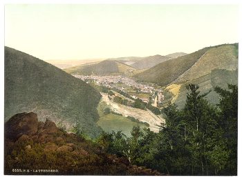 From Koenigstein, Lauterberg (i.e. Bad Lauterberg im Harz), Hartz, Germany
