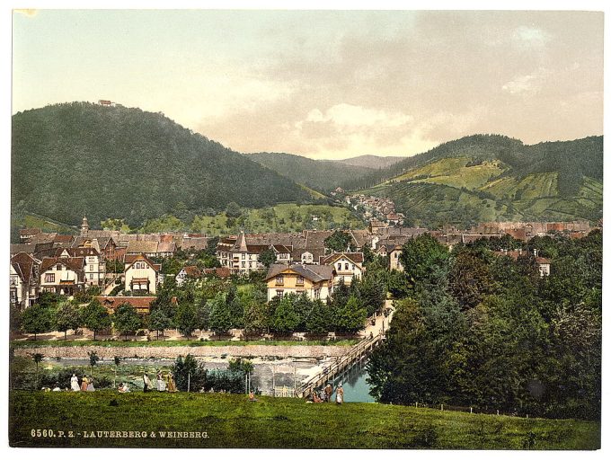 Lauterberg (i.e., Bad Lauterberg im Harz) and Weinberg, Hartz, Germany