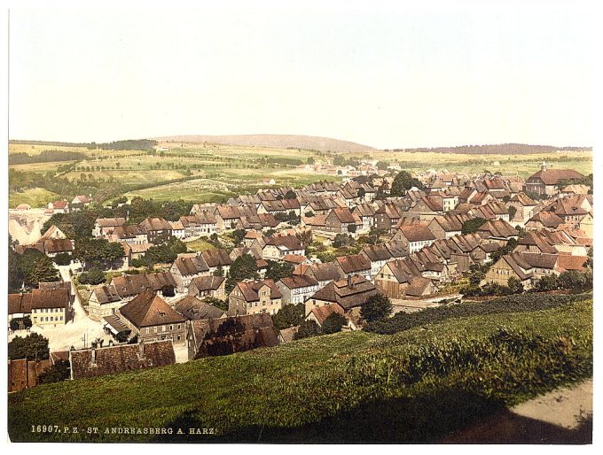 General view, St. Andreasburg, Hartz, Germany