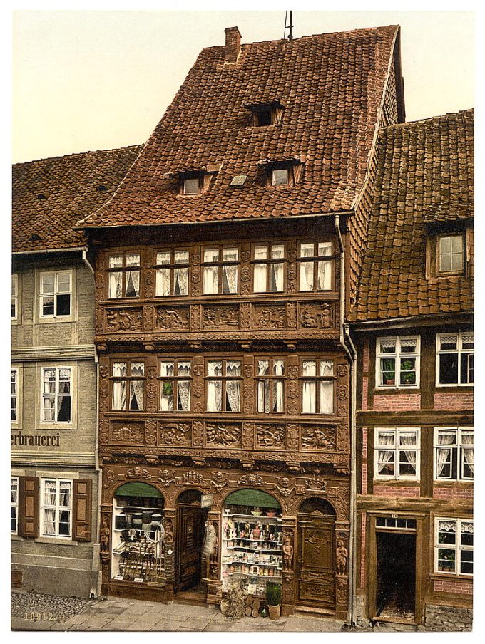Old houses, Wernigerode, Hartz, Germany
