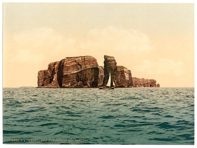 North Point and Hengst, Helgoland, Germany