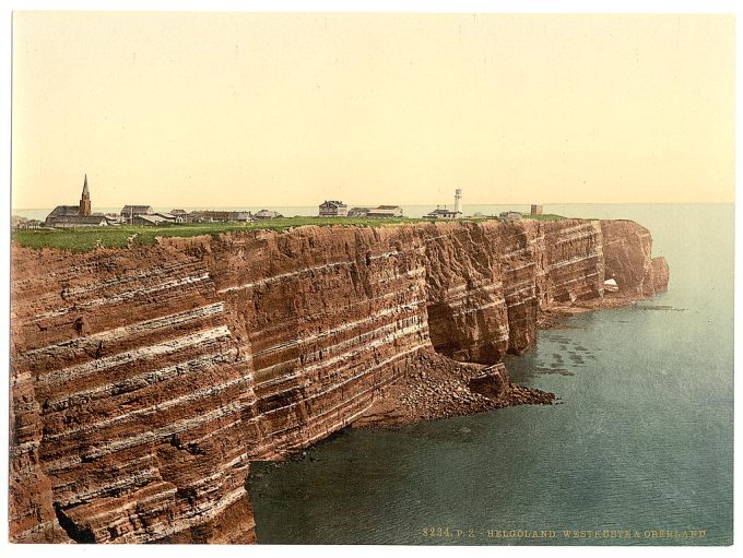 West Beach and the Oberland, Helgoland, Germany