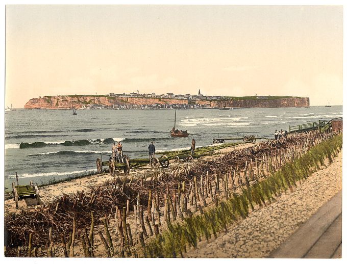 From the dunes, Helgoland, Germany