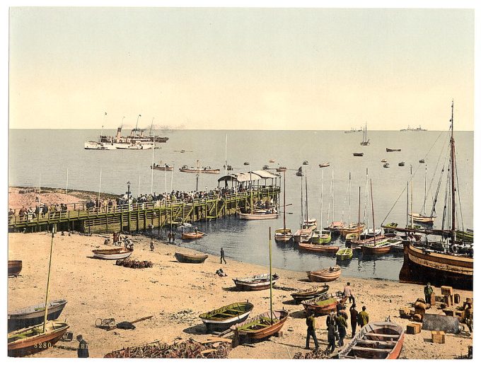 The pier, Helgoland Germany